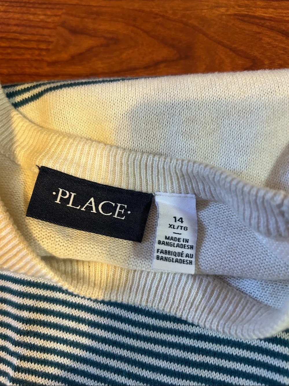 The Children's Place Boys Sweater XL 14